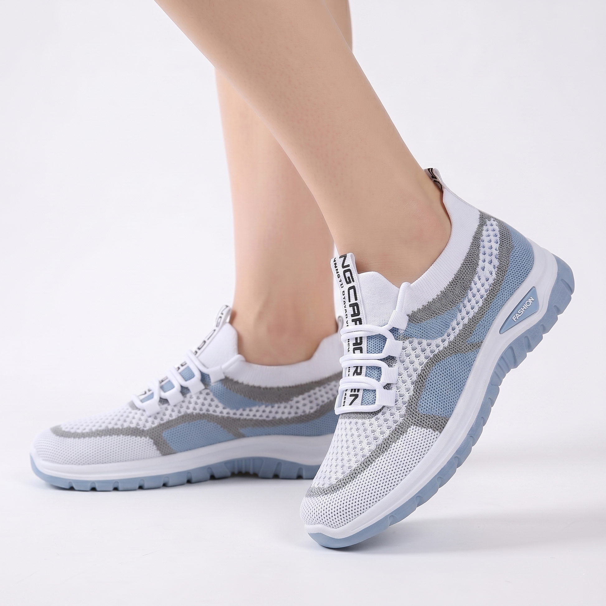 🔥Oferta especial por tiempo limitado🔥 Zapatos ortopédicos de malla para mujer: soporte para el arco, antideslizantes y con absorción de impactos 👟 Cada paso es fácil y cómodo, dile adiós al dolor ✅