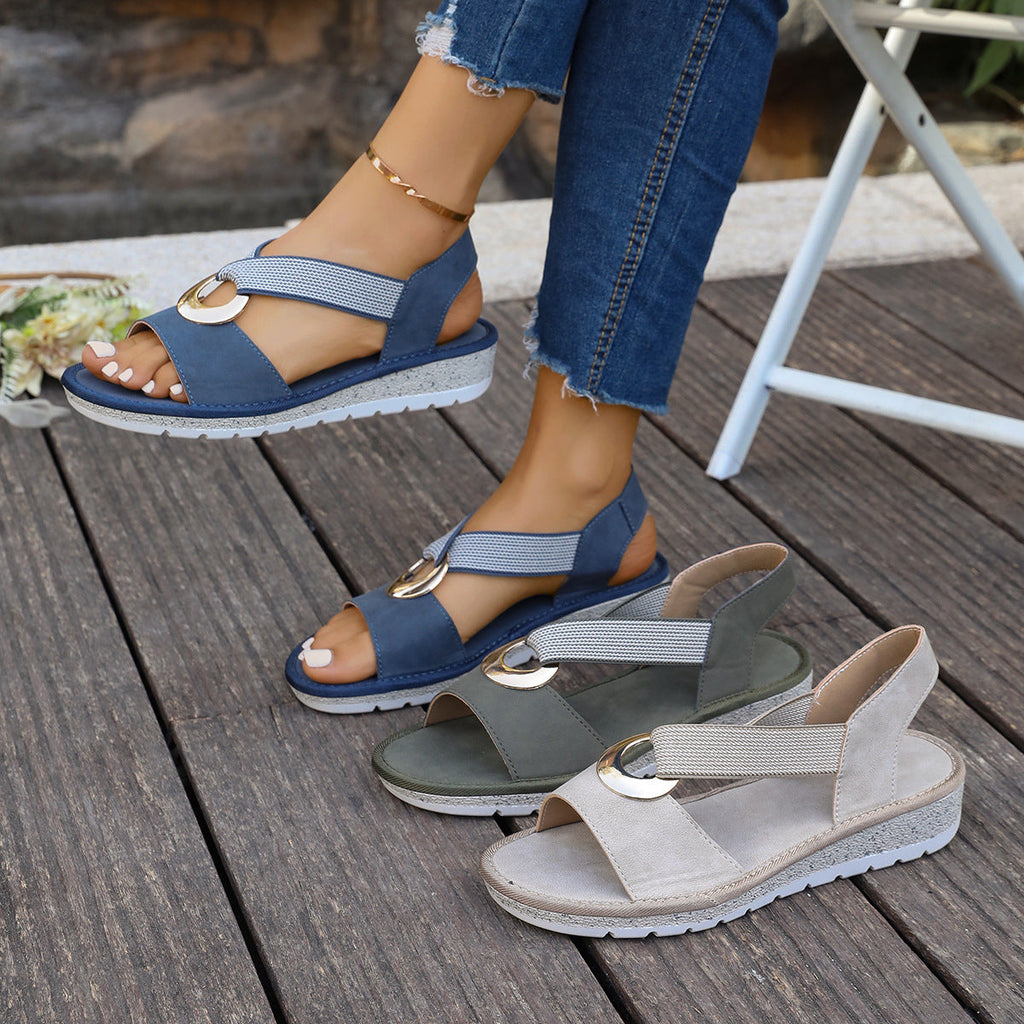 Sandalias ortopédicas ergonómicas — Con soporte para el arco que ayuda a aliviar el dolor de pies, estabilizar el talón y reducir la inestabilidad al caminar