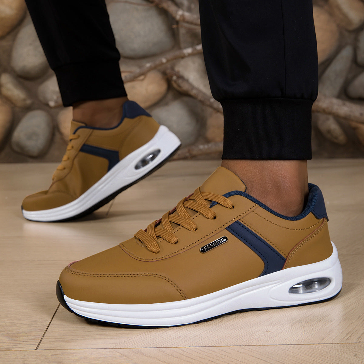 Zapatos ortopédicos cómodos: con soporte para el arco del pie, que alivian el dolor; ligeros, con amortiguación y exterior de piel impermeable.