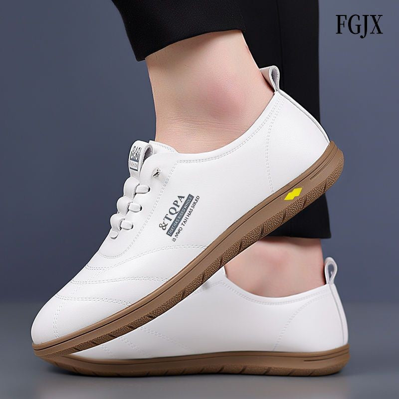 Zapatos ergonómicos ortopédicos de piel: piel de vacuno italiana de primera calidad, soporte para el arco, estabilidad en el talón y alivio del dolor en los pies