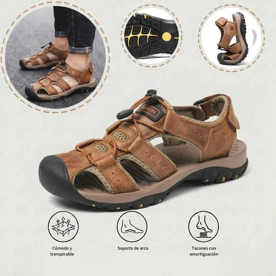 ⏰Último día, 30% de descuento - ¡No te lo pierdas!✅ Sandalias cómodas, con soporte para el arco del pie, alivian el dolor de pies - Diseño ergonómico