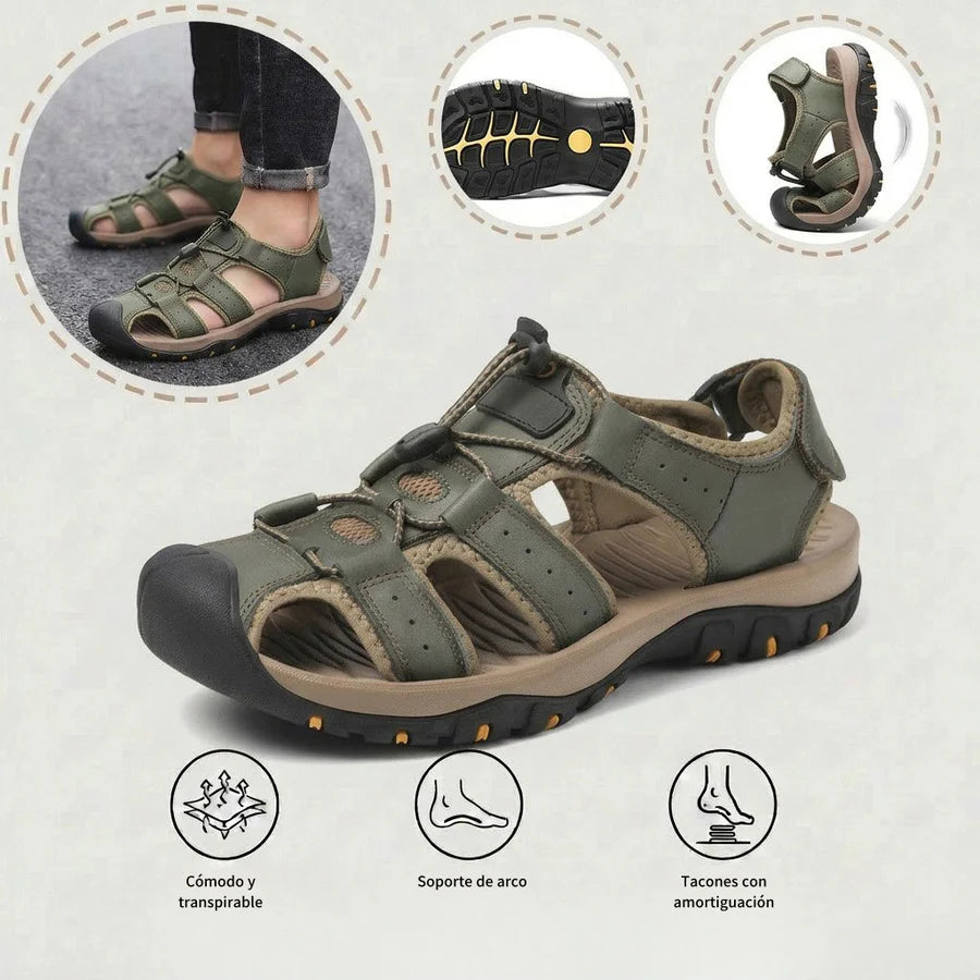 ⏰Último día, 30% de descuento - ¡No te lo pierdas!✅ Sandalias cómodas, con soporte para el arco del pie, alivian el dolor de pies - Diseño ergonómico