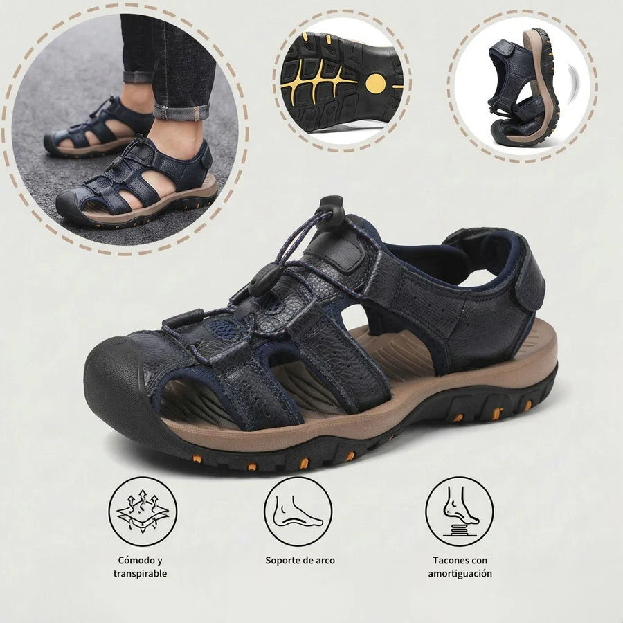 ⏰Último día, 30% de descuento - ¡No te lo pierdas!✅ Sandalias cómodas, con soporte para el arco del pie, alivian el dolor de pies - Diseño ergonómico