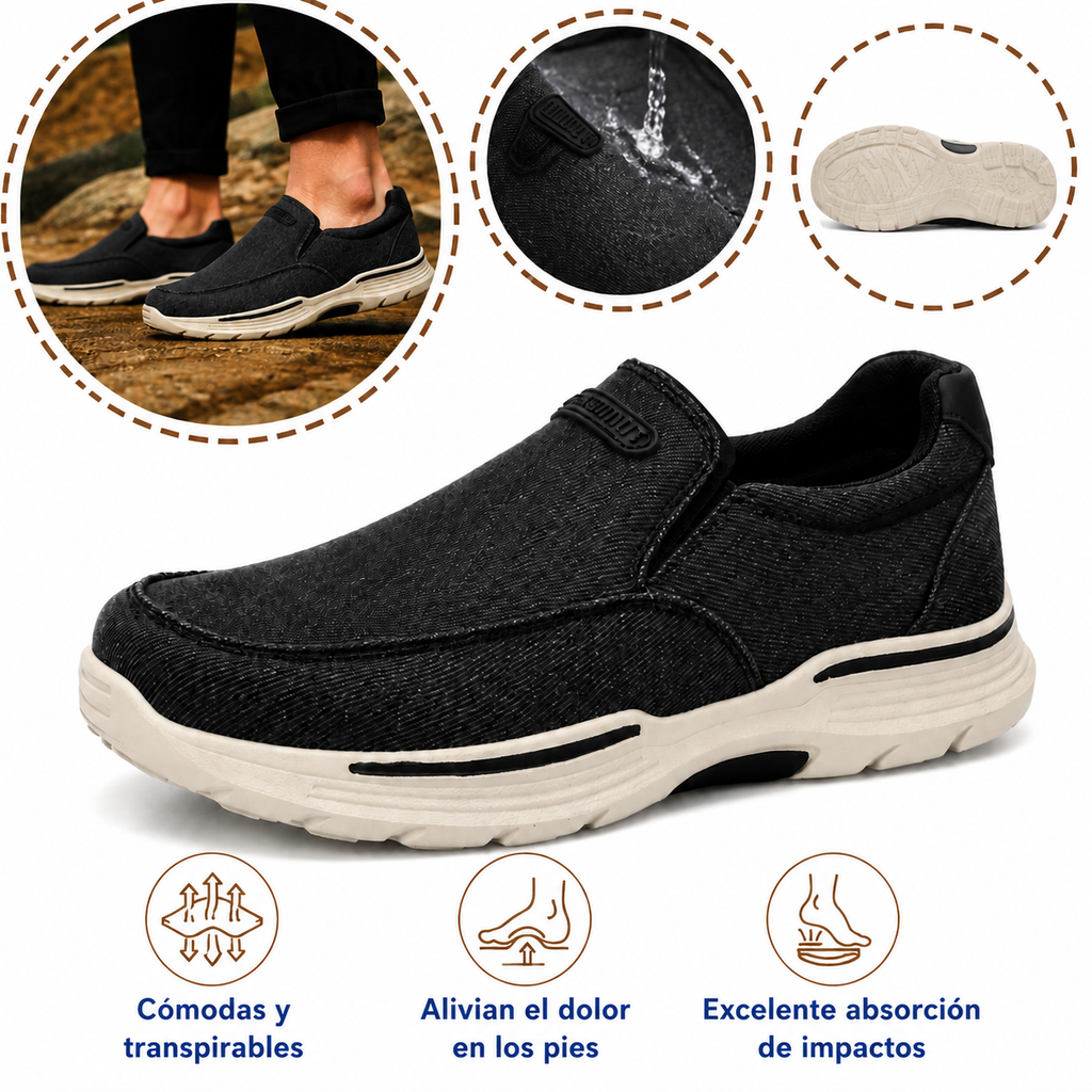 🎉 ¡30% de descuento hoy! ⏰ De una marca australiana de lujo ✅ Zapatos ortopédicos fabricados con tejido ultratranspirable, suaves, cómodos y con excelente soporte 🦶 Alivian el dolor de pies