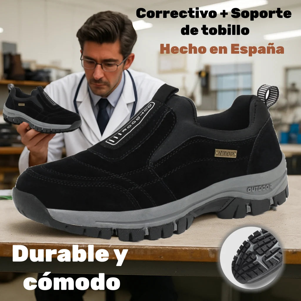🔥50% de descuento hoy - ¡No te lo pierdas! ⏰ - Zapatos ortopédicos de gamuza, de una marca australiana de lujo, suaves, cómodos y con excelente soporte 🦶 - Alivia el dolor de pies