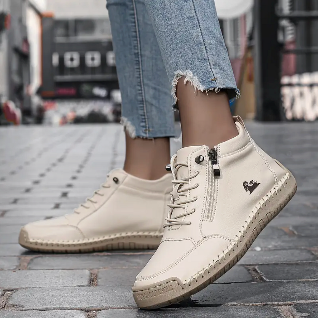 🔥 -50% DTO. | Zapatos Ergonómicos de Piel Premium 👞 Antideslizantes e Impermeables (Soporte Plantar, Unisex)