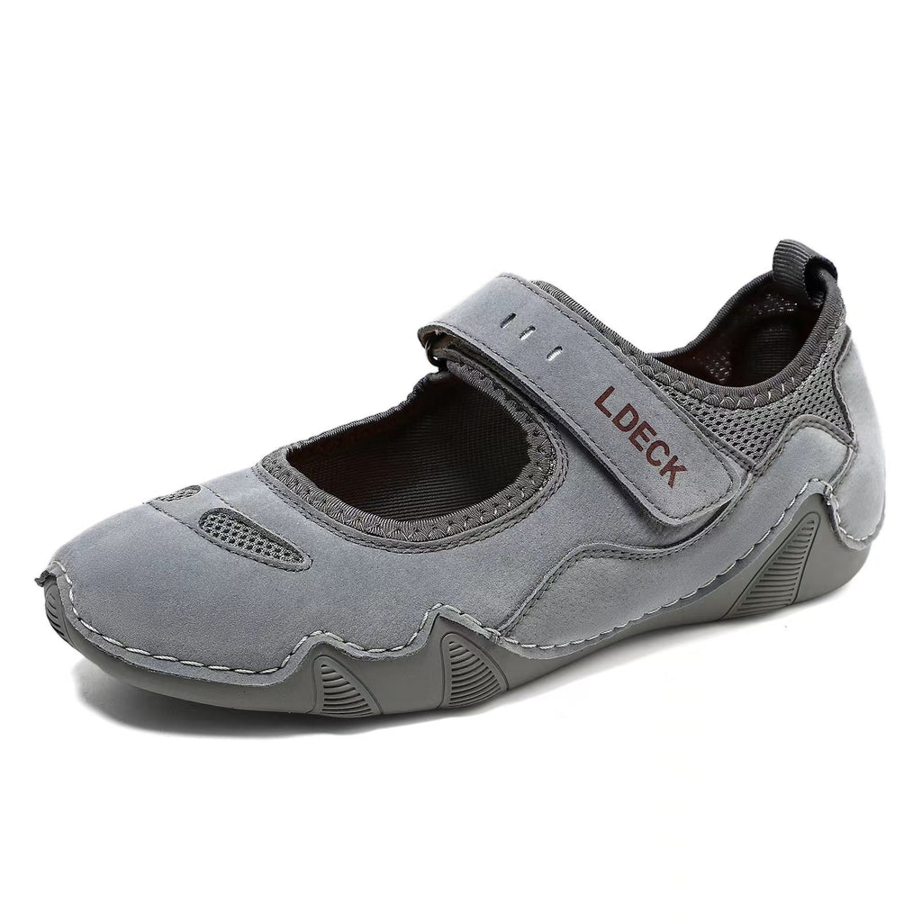 🌸🎉Trendy Must-Have! Only a Few Left!✨🥿💫Women's Daily Comfortable Breathable Lightweight Corrective Slip-On Walking Shoes| Tie Shoeswomans Barefoot Shoes