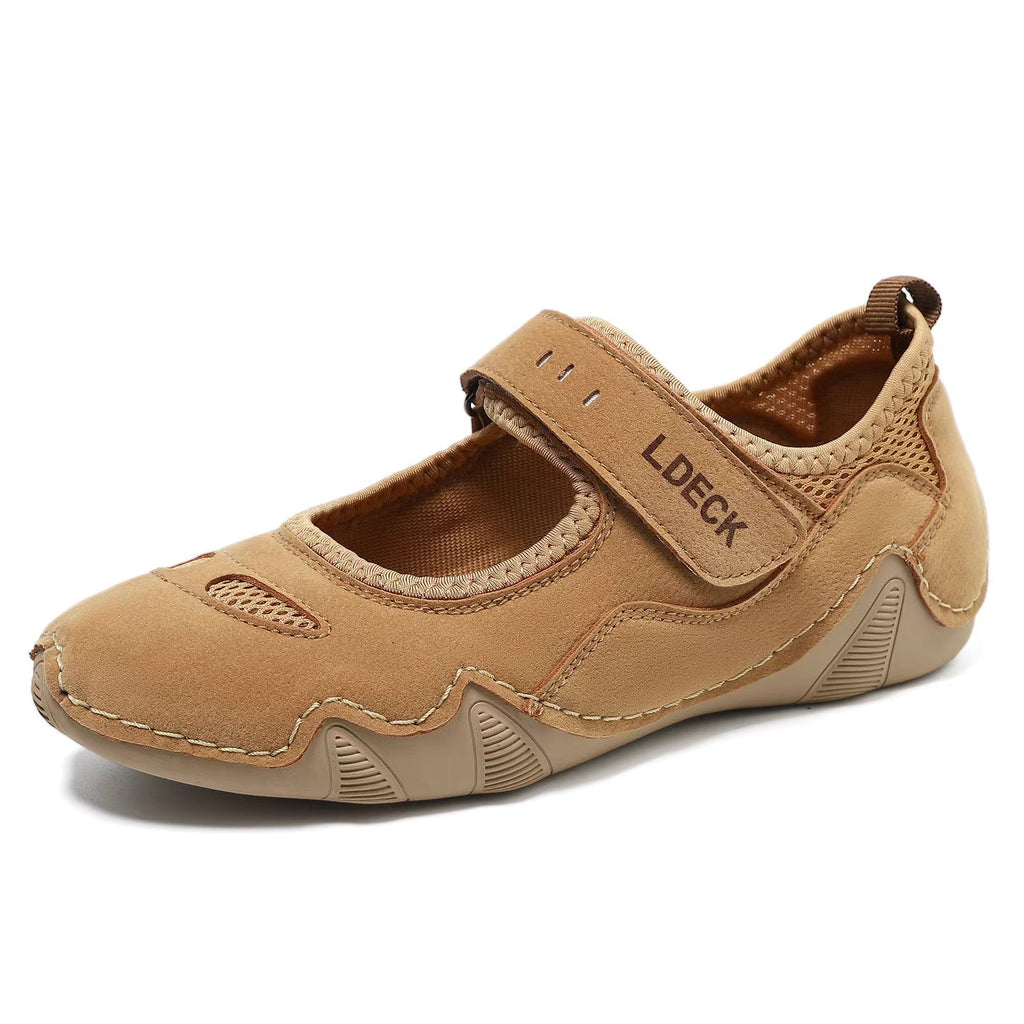 🌸🎉Trendy Must-Have! Only a Few Left!✨🥿💫Women's Daily Comfortable Breathable Lightweight Corrective Slip-On Walking Shoes| Tie Shoeswomans Barefoot Shoes