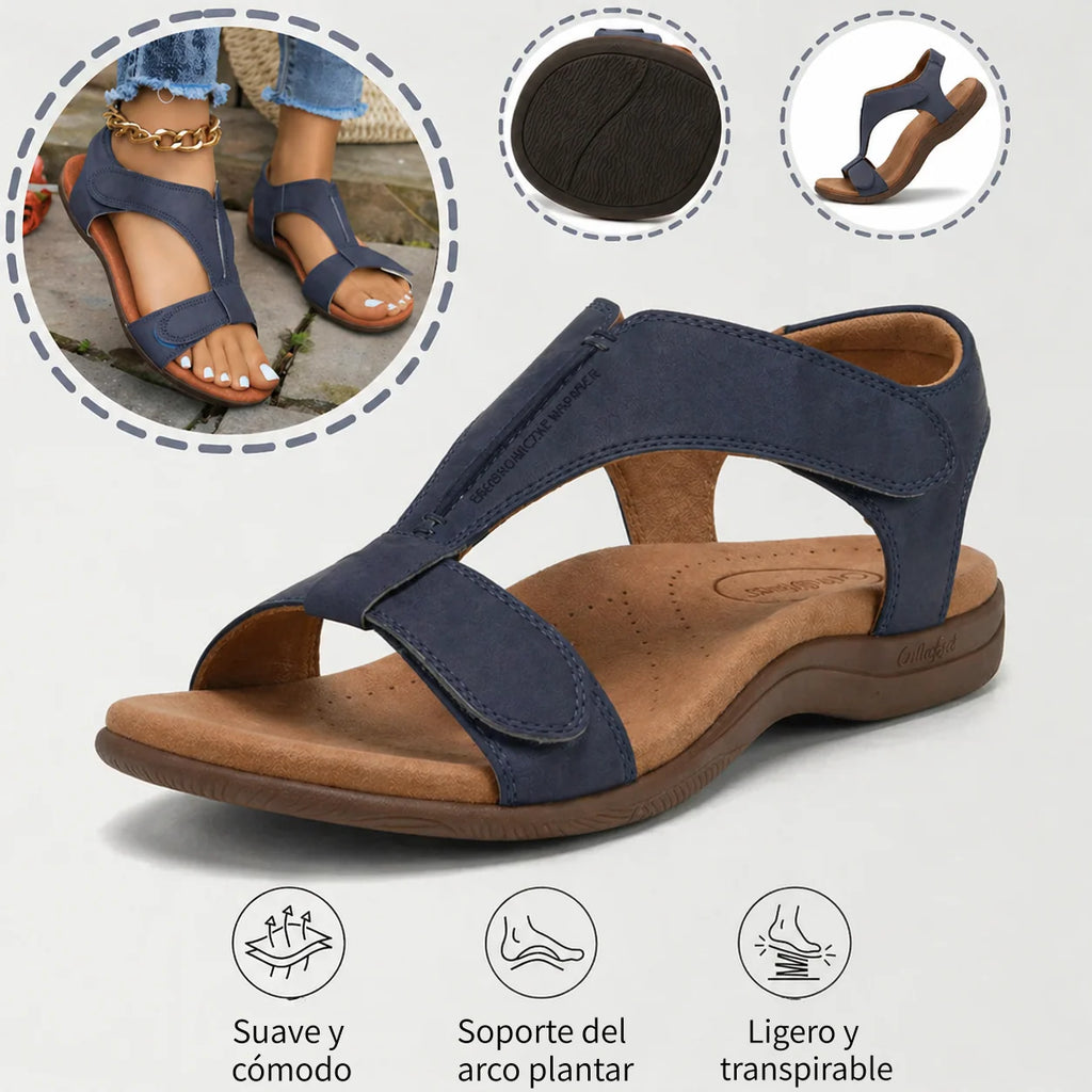 🔥 Sandalias ortopédicas de verano para mujer | Diseño ergonómico, soporte para el arco, comodidad durante todo el día | Antideslizante y transpirable ✅