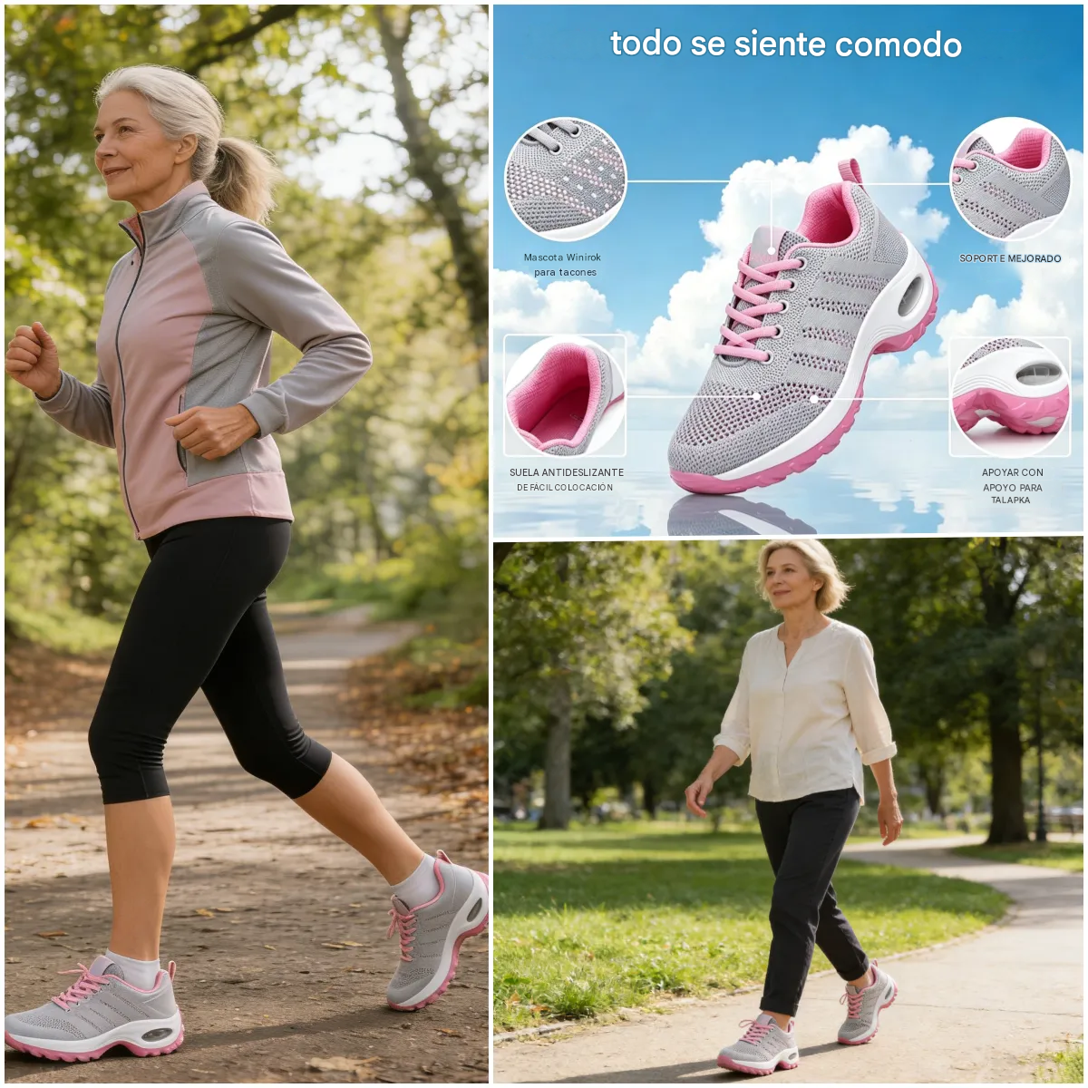 ¡Último día con un 50% de descuento! ⏰ KEENPE® | Alivio del dolor de pies y la fascitis: calzado ortopédico cómodo y transpirable.