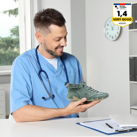 (🔥50% de descuento hoy - ¡No te lo pierdas! ⏰) Zapatos casuales KEENPE® hechos a mano, suaves y cómodos, antideslizantes e impermeables, con diseño ergonómico para aliviar el dolor de pies. Unisex.