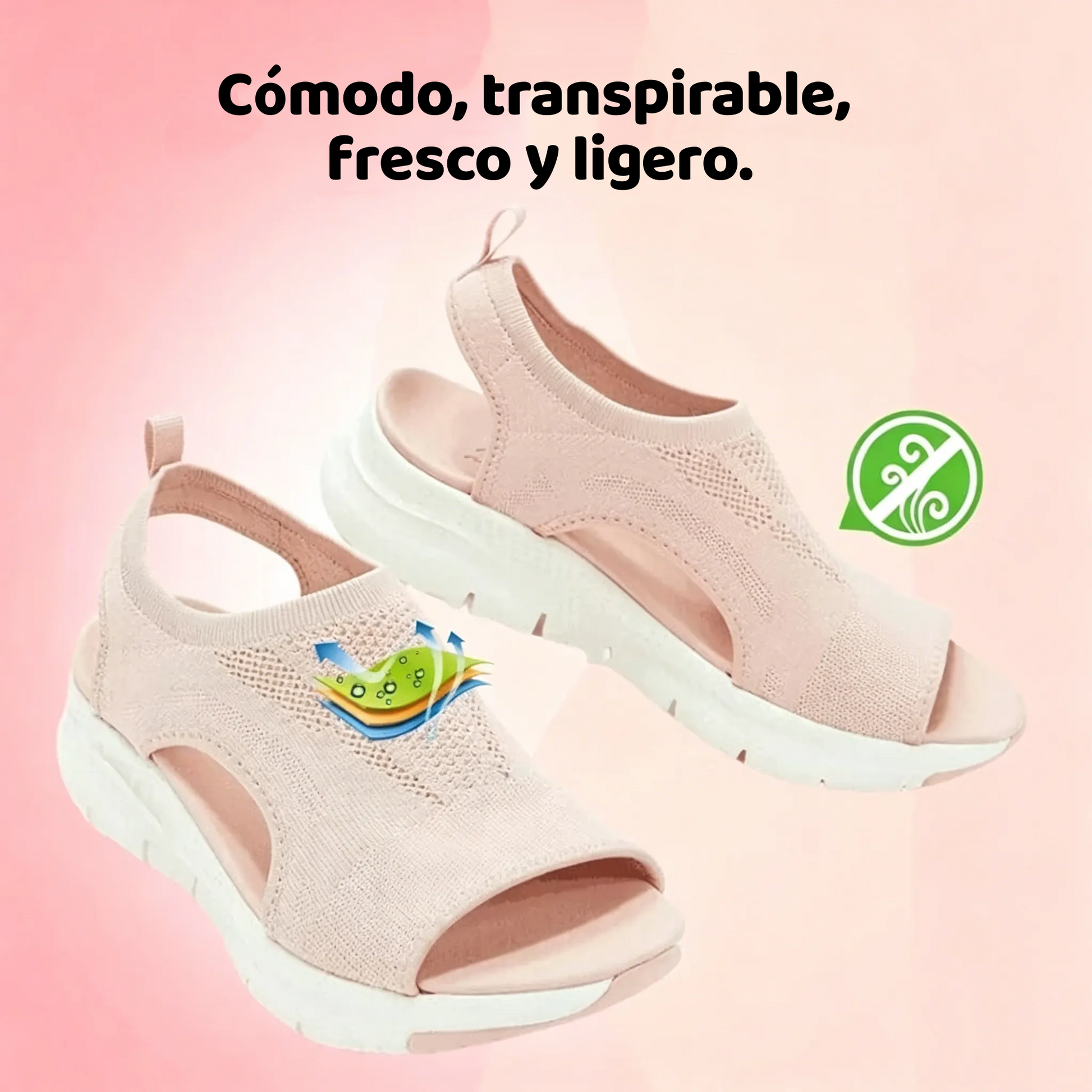 【⏰¡Último día, 50% de descuento! ¡No te lo pierdas!】Sandalias ortopédicas ergonómicas con absorción de impactos, ✅️Sandalias ortopédicas saludables diseñadas específicamente para mujeres europeas.