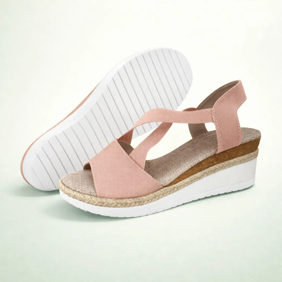 Sandalias ortopédicas- sandalias ergonómicas para aliviar el dolor para mujer.