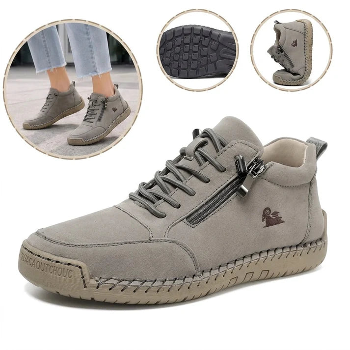 【🎁50% de descuento hoy - ¡No te lo pierdas!】Zapatos ortopédicos de diseño ergonómico - Piel de alta calidad + Cosidos a mano 👞