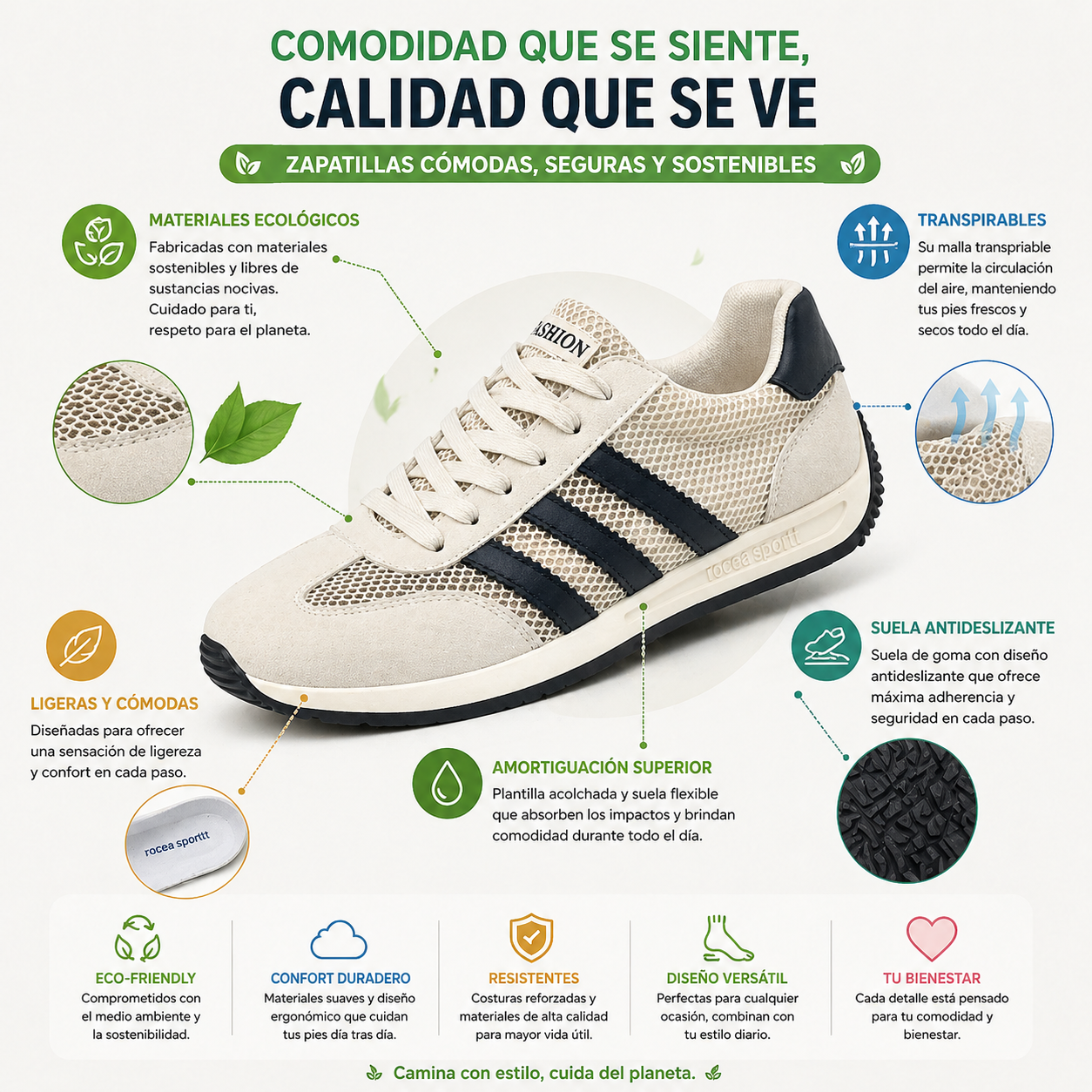 Keenpe® | Nuevo producto en el mercado, a mitad de precio por tiempo limitado. Diseño ergonómico, excelente amortiguación y corrección de la marcha