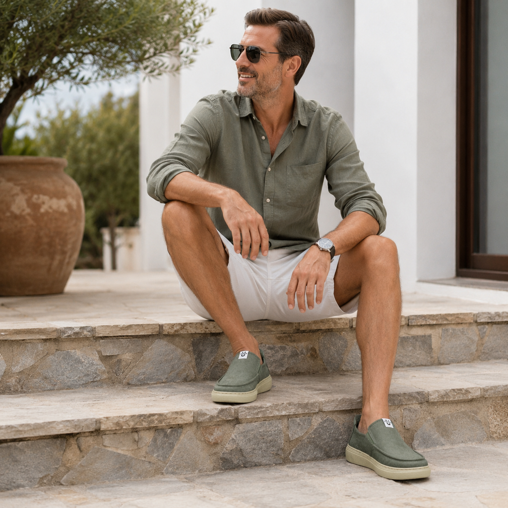 🎉 ¡50% de descuento hoy! Zapatos cómodos para hombre 👞 Ultraligeros y transpirables ✅ Soporte para el arco · Comodidad durante todo el día