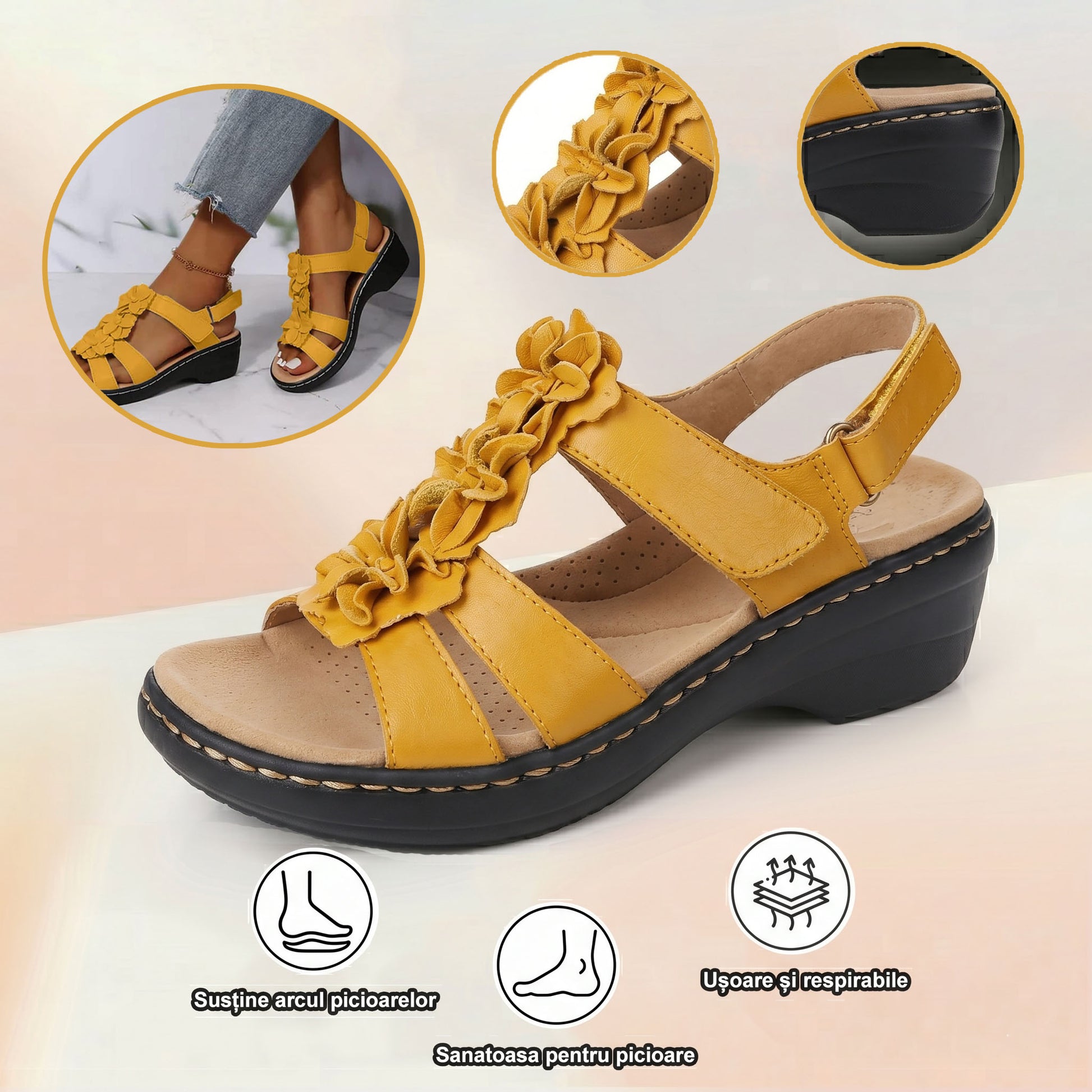 ✅Sandalias de alta calidad🦶 Hechas a medida para mujer - impermeables, antideslizantes🔴 Casuales y versátiles
