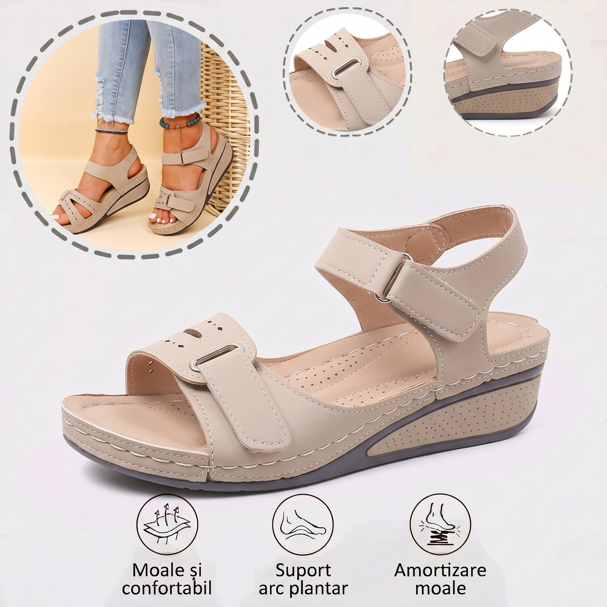 Sand⏰️¡No te pierdas el 50% de descuento de hoy! ✅ Sandalias de alta calidad 🦶 Ligeras y con estilo - Impermeables y antideslizantes 🔴 Aptas para cualquier ocasión.