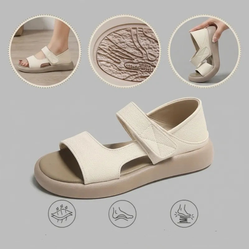 🔥 Ograniczona czasowo zniżka 50%! Letnie sandały ortopedyczne – ergonomiczne, wygodne i oddychające, które łagodzą ból. ✅