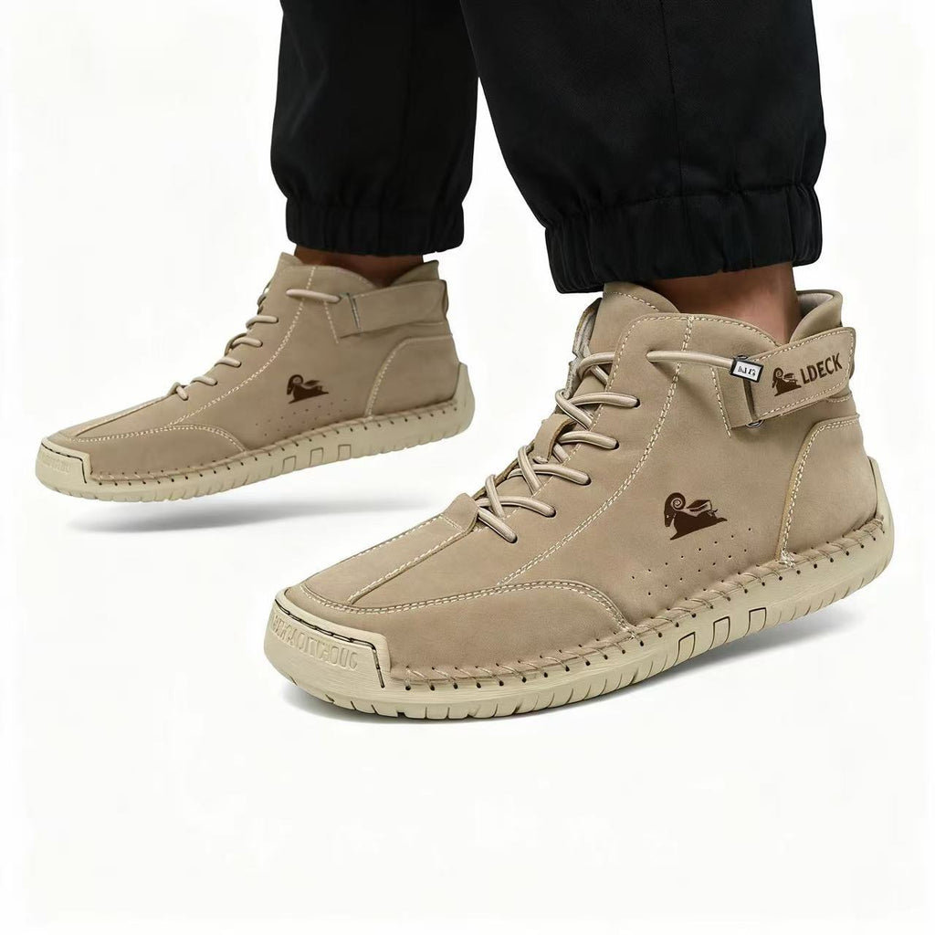 🐂 Scarpe da uomo in pelle di vitello prodotte in Australia 👞 Cucite a mano, facili da indossare e da togliere ✅ Supporto dell'arco plantare, sollievo dal dolore - camminare confortevole