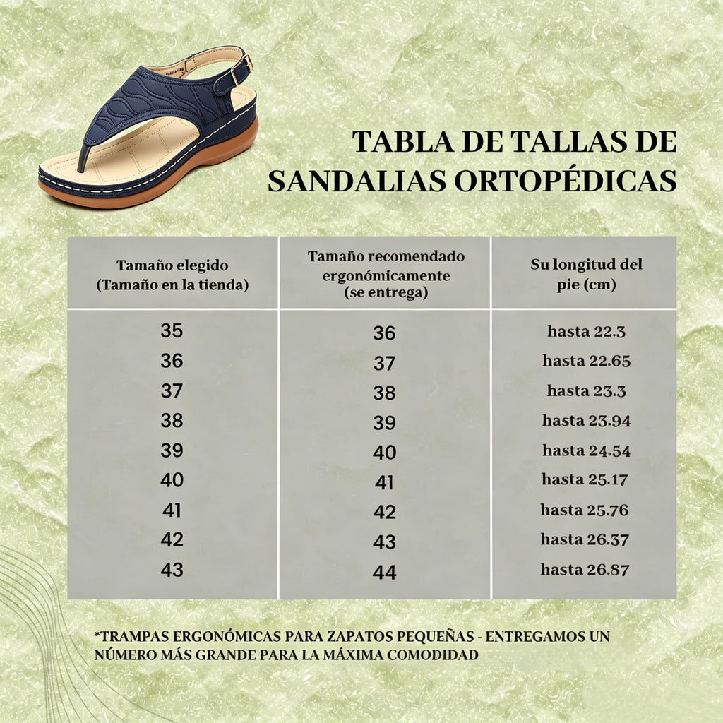 OrthoComfort - Sandalias ergonómicas para mujer que alivian el dolor