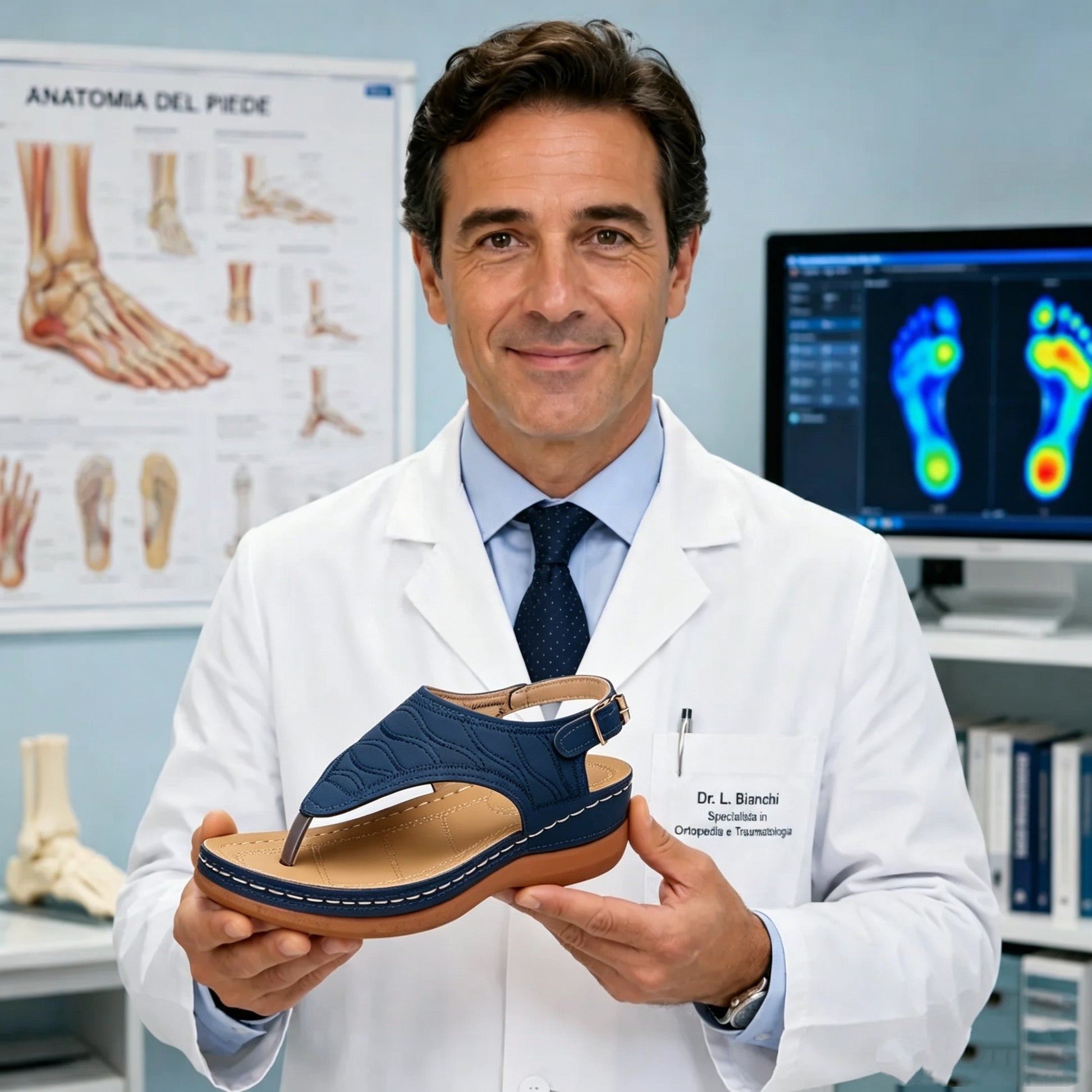 🔷 ¡70% de descuento hoy! ⏰ Zapatos ortopédicos de una marca de lujo australiana, hechos con tejido de alta densidad, suaves, cómodos y con excelente soporte 🦶 - Alivia el dolor de pies.