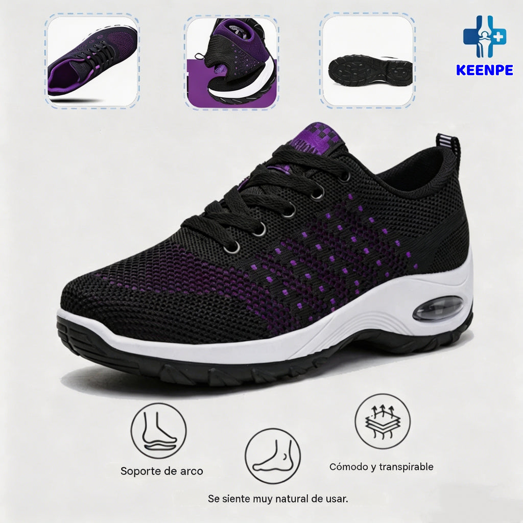 ¡Último día con un 50% de descuento! ⏰ KEENPE® | Alivio del dolor de pies y la fascitis: calzado ortopédico cómodo y transpirable.