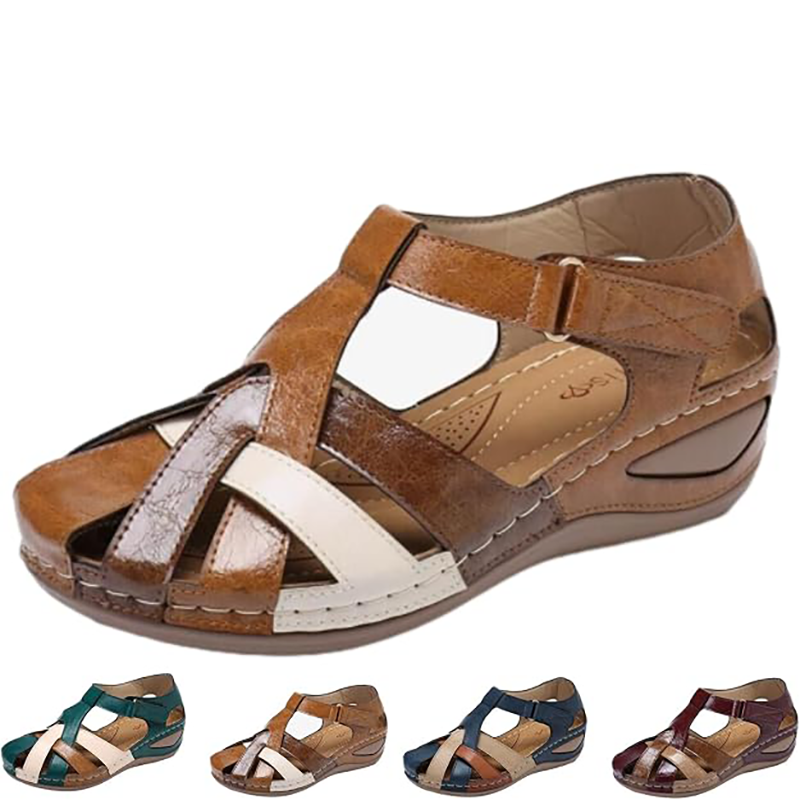 Sandalias ortopédicas ergonómicas — Con soporte para el arco que ayuda a aliviar el dolor de pies, estabilizar el talón y reducir la inestabilidad al caminar