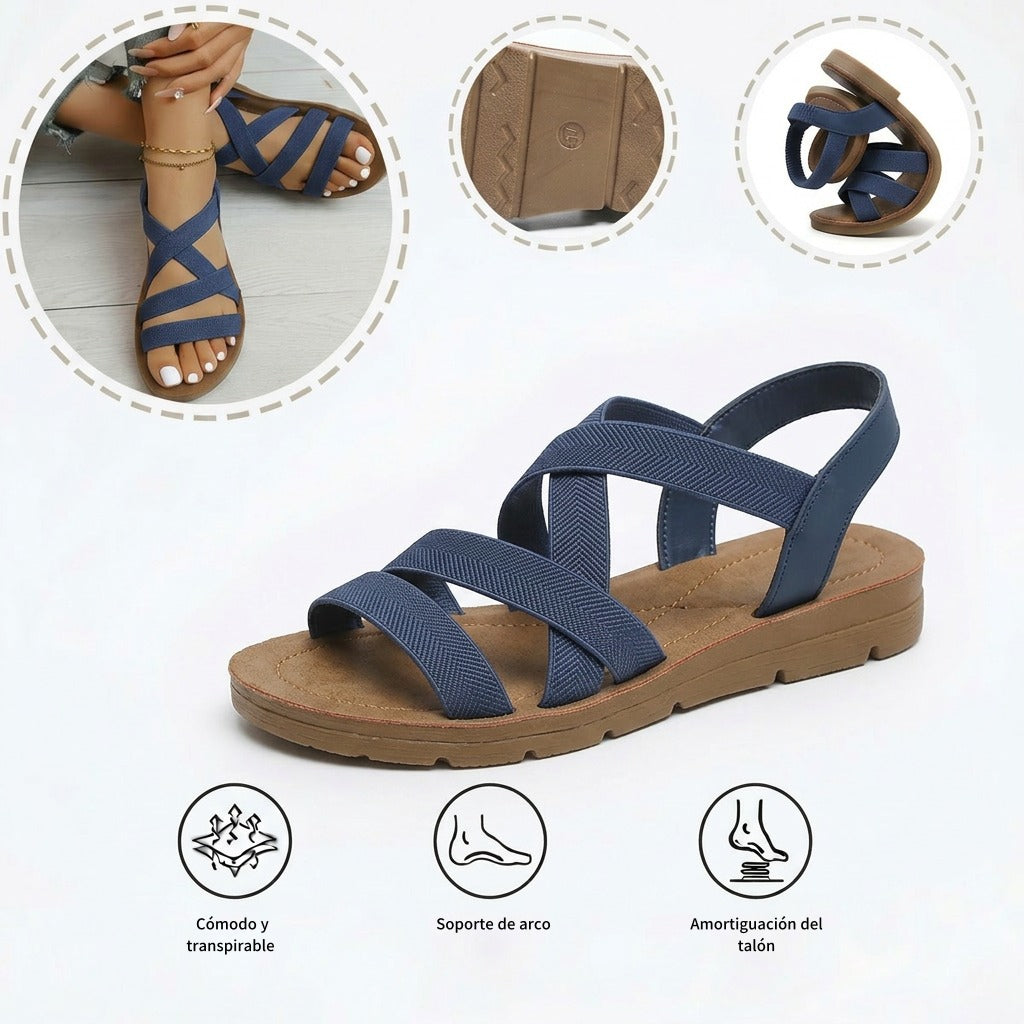 Sandalias ortopédicas biomecánicas: con soporte para el arco plantar que ayuda a aliviar el dolor de pies, estabilizar el talón y reducir la inestabilidad al caminar