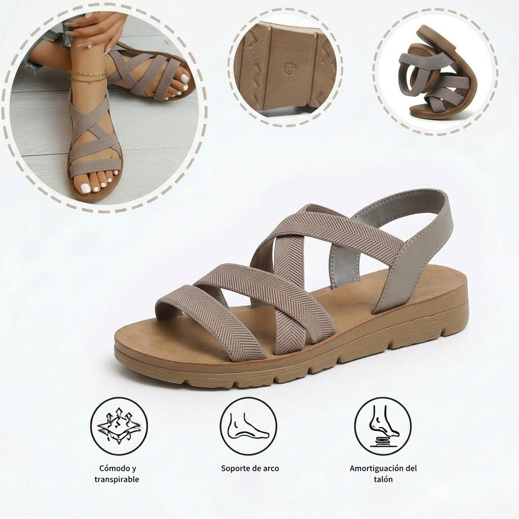 Sandalias ortopédicas biomecánicas: con soporte para el arco plantar que ayuda a aliviar el dolor de pies, estabilizar el talón y reducir la inestabilidad al caminar