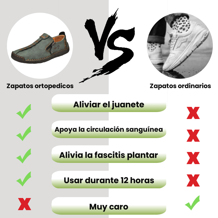 🎉 ¡Último día! ¡50% de descuento! ✅ Zapatos ortopédicos diseñados para personas con problemas en los pies, hechos de piel de becerro australiana. 👞 Proporcionan soporte para el arco del pie y alivian el dolor de espalda, articulaciones y pies.