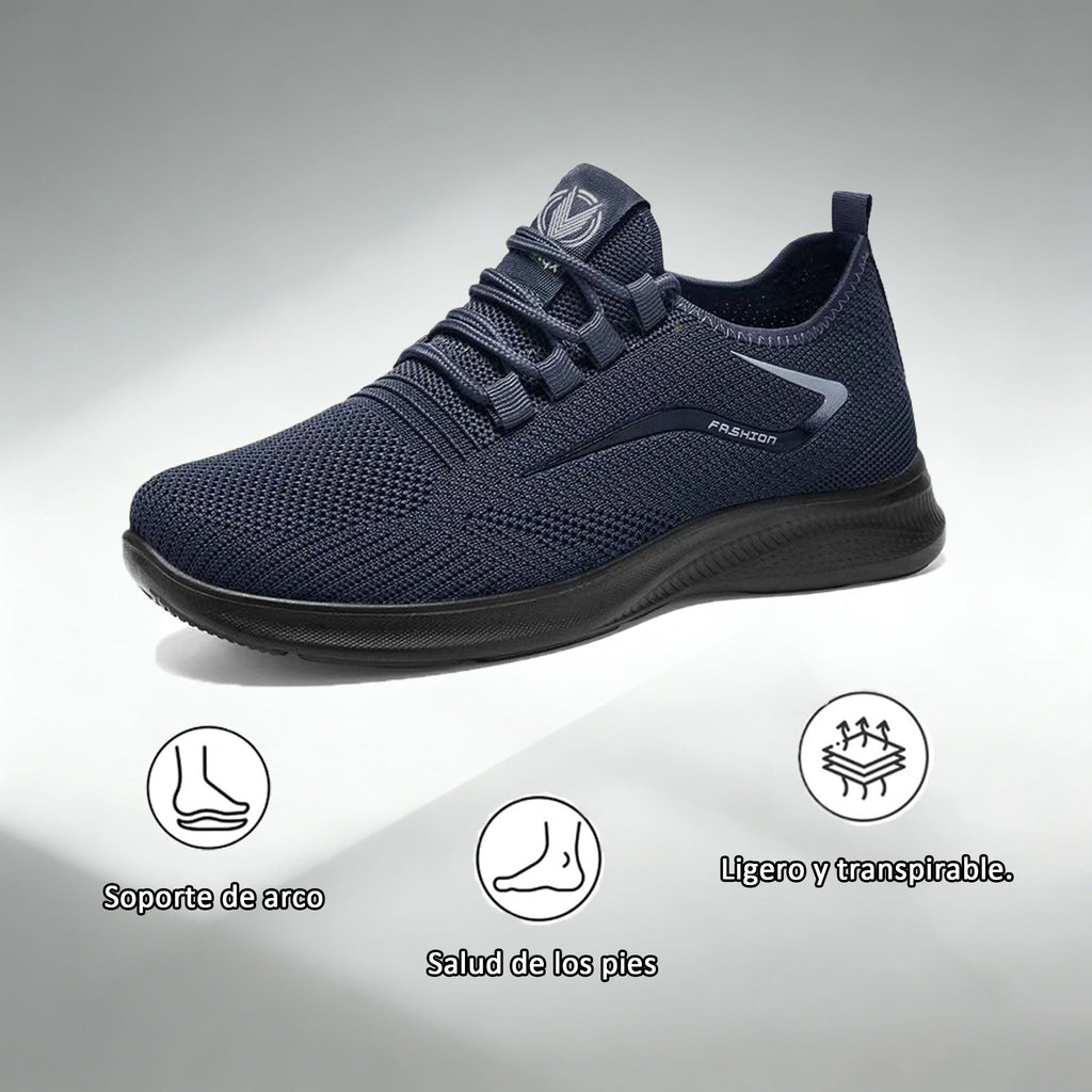 Coesses® | ¡50% de descuento hoy! ¡No te lo pierdas! Zapatillas informales transpirables, suaves y antideslizantes con diseño ergonómico.