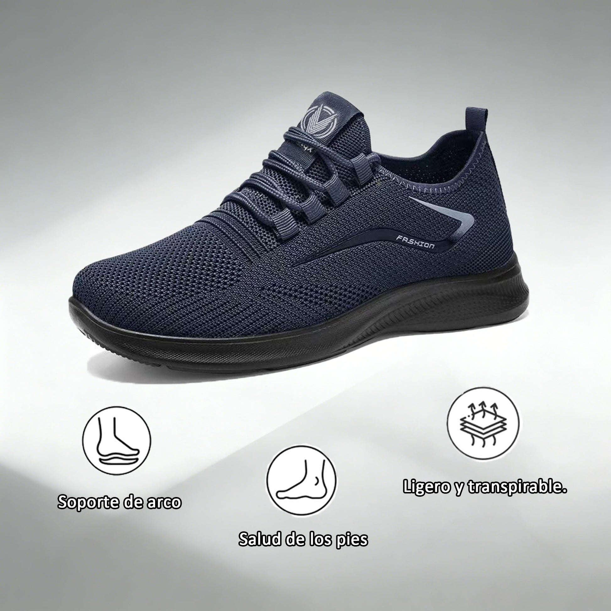 Coesses® | ¡50% de descuento hoy! ¡No te lo pierdas! Zapatillas informales transpirables, suaves y antideslizantes con diseño ergonómico.