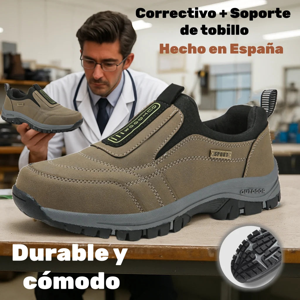 🔥50% de descuento hoy - ¡No te lo pierdas! ⏰ - Zapatos ortopédicos de gamuza, de una marca australiana de lujo, suaves, cómodos y con excelente soporte 🦶 - Alivia el dolor de pies