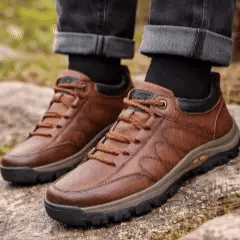 KEENPE® – Zapatos de piel auténtica cosidos a mano, cómodos y antideslizantes para el día a día