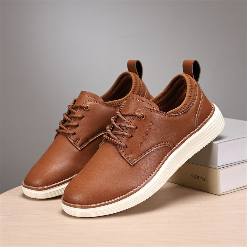 (🔥¡50% DTO. por tiempo limitado!) - Zapatos ortopédicos ASSNAS® de piel auténtica, cómodos y elegantes 👞 (impermeables, antideslizantes, soporte de arco, pisada suave)