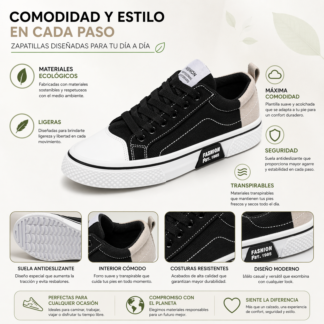 🎁¡Último día para aprovechar el 50% de descuento! ¡No te pierdas esta oportunidad! ⏰Alivia el dolor de pies y la fascitis: zapatos ortopédicos impermeables y antideslizantes🔴