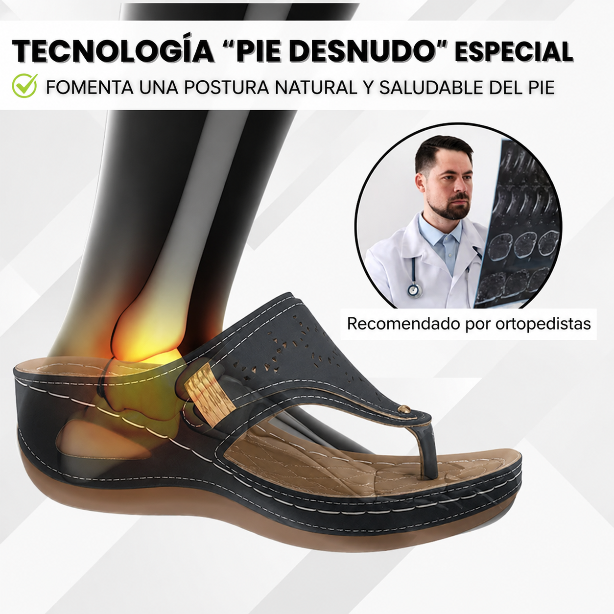 Sandalias ortopédicas Keenpe: sandalias ergonómicas y antideslizantes que alivian el dolor.