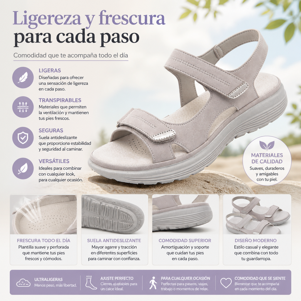 🎁¡Último día con un 50% de descuento! ¡No te lo pierdas! ⏰Alivia el dolor de pies y la fascitis: zapatos ortopédicos cómodos y frescos🔴