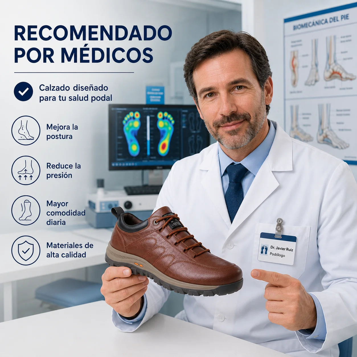 KEENPE® – Zapatos de piel auténtica cosidos a mano, cómodos y antideslizantes para el día a día