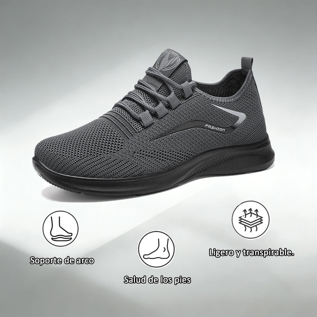 Coesses® | ¡50% de descuento hoy! ¡No te lo pierdas! Zapatillas informales transpirables, suaves y antideslizantes con diseño ergonómico.