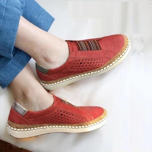 🎁¡Último día para aprovechar el 50% de descuento! ¡No te pierdas esta oportunidad! ⏰Alivia el dolor de pies y la fascitis: zapatos ortopédicos cómodos y transpirables🔴