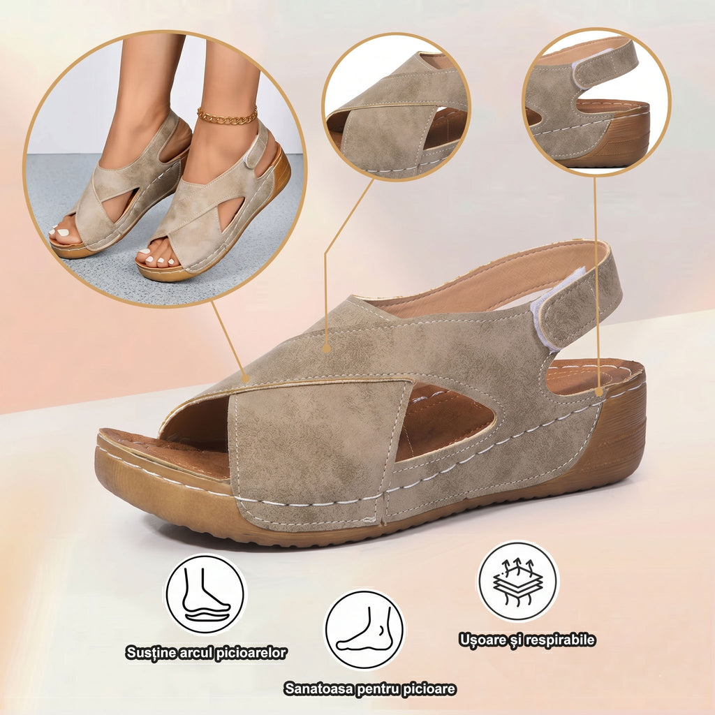 ⏰️Nu rata reducerea noastră de 50%! ✅ Sandale de înaltă calitate 🦶 Model nou de vară - impermeabile și antiderapante 🔴 ușoare și elegante, potrivite pentru orice ocazie.