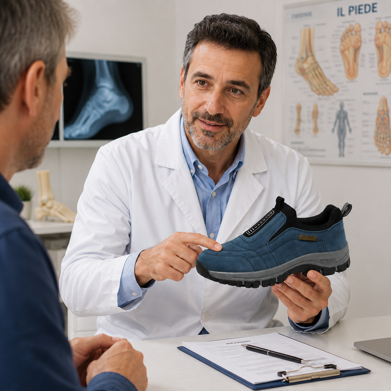 🔥 ¡Oferta especial de hoy: 50 % de descuento! 👞 Zapatos ortopédicos de ante de alta calidad para hombre ✅ Alivian el dolor de pies ✅ Soporte para el arco plantar: comodidad durante todo el día
