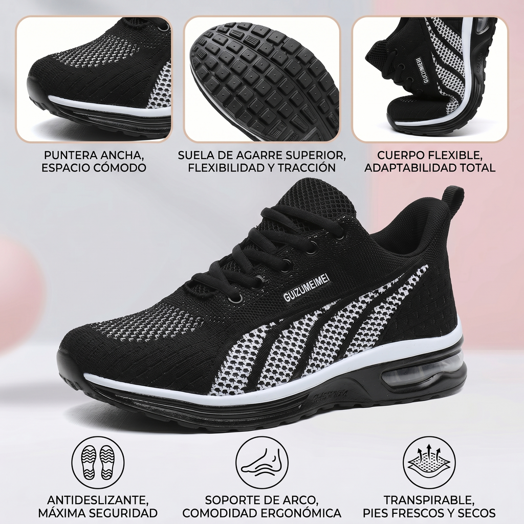 🔥 ¡-60% de descuento! ⏰ Elegantes zapatos ortopédicos para mujer — Diseño ergonómico ✅ Transpirables y antideslizantes, soporte superior 🦶 — Alivian eficazmente el dolor de pies