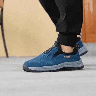🔥 ¡Oferta especial de hoy: 50 % de descuento! 👞 Zapatos ortopédicos de ante de alta calidad para hombre ✅ Alivian el dolor de pies ✅ Soporte para el arco plantar: comodidad durante todo el día