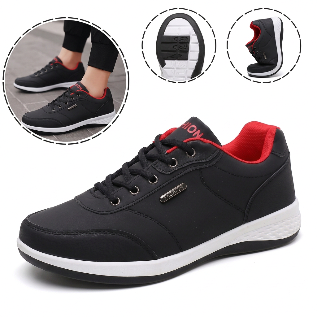 Keenpe® 【🔥Novedad | Mitad de precio por tiempo limitado⏰】 Zapatos de piel de becerro de alta calidad | Cuero genuino | Impermeables y antideslizantes | Alivian la fatiga del pie | Comodidad inmediata 👟