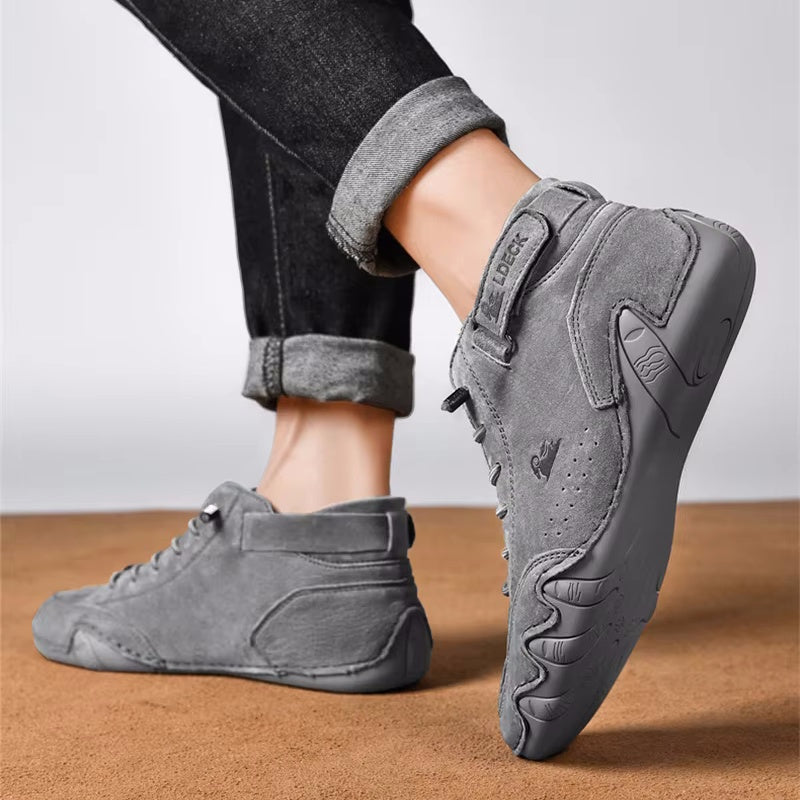 (🔥50% de descuento hoy - ¡No te lo pierdas! ⏰) Zapatos casuales KEENPE® hechos a mano, suaves y cómodos, antideslizantes e impermeables, con diseño ergonómico para aliviar el dolor de pies. Unisex.