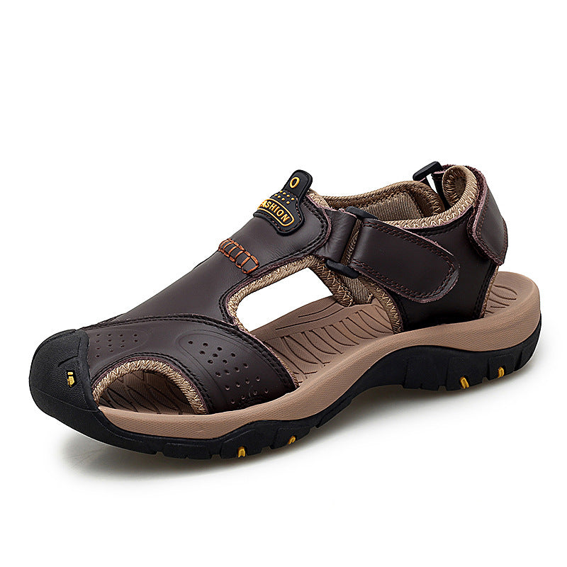 Sandalias con protección para los dedos: con soporte para el arco plantar, que alivia el dolor; ligeras y con amortiguación.