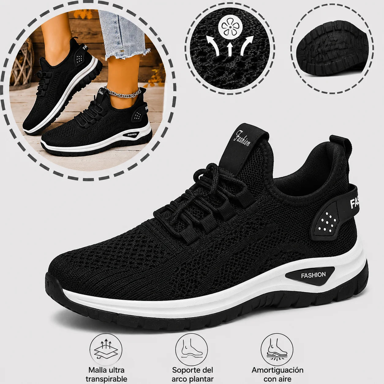 🔥 50% de descuento hoy - ¡no te lo pierdas! ⏰ Zapatos ortopédicos de diseño ergonómico con soporte para el arco👞 Alivia fácilmente el dolor de pie ✅Cómodo y transpirable